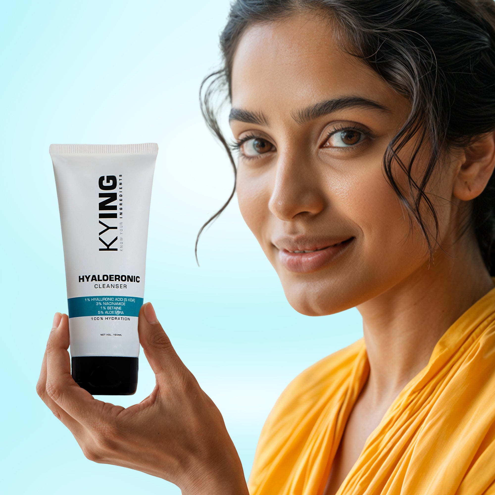 KYING's Hyaloeronic Face Cleanser, 100ml