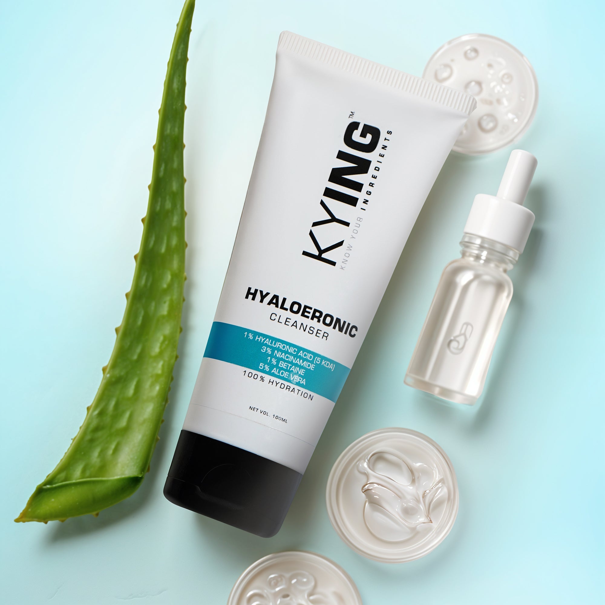 KYING's Hyaloeronic Face Cleanser, 100ml