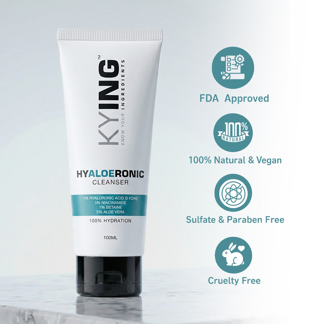 KYING® Hyaloeronic Face Cleanser, 100ml