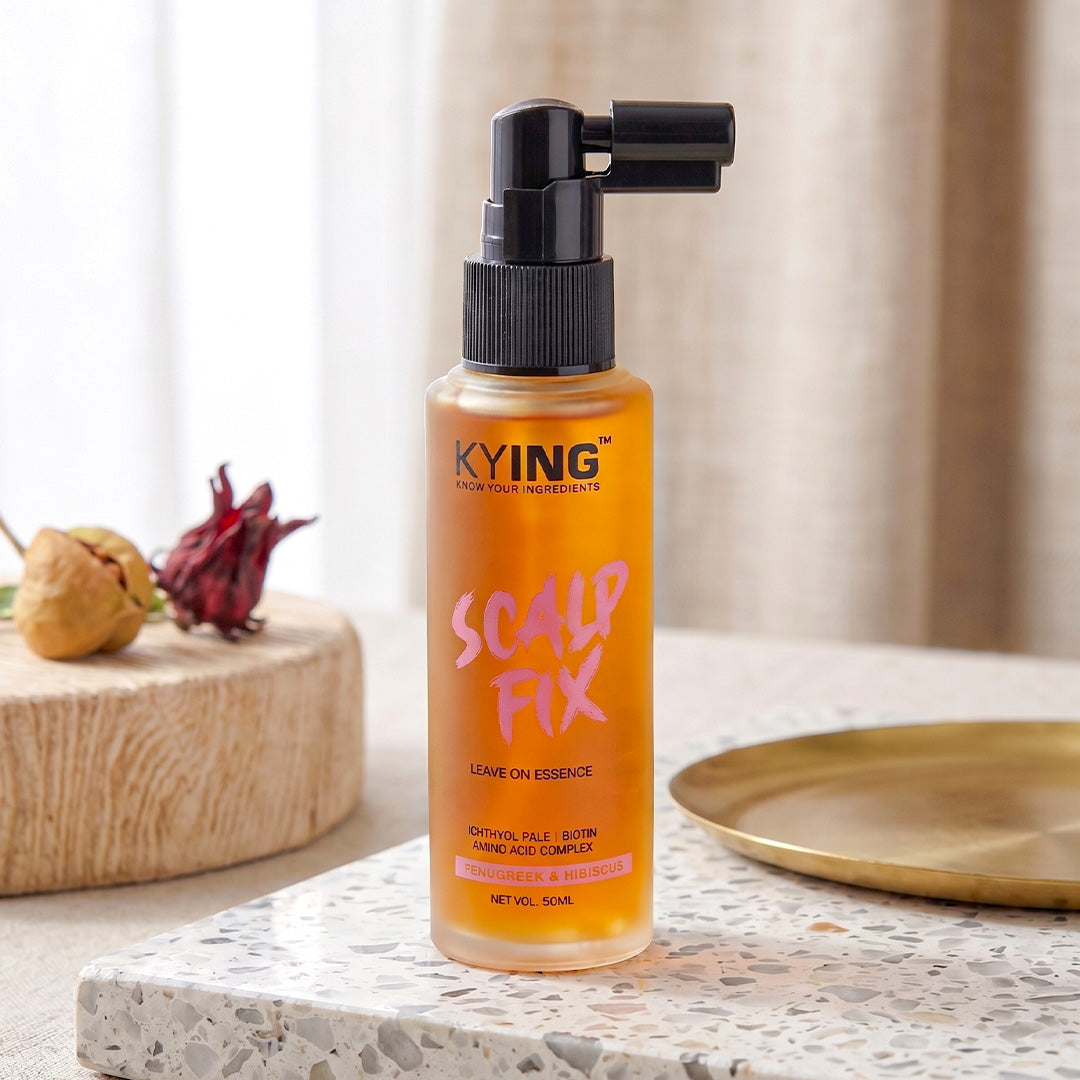 KYING® Scalp Fix Leave-On Essence | For Nourishing Care & Anti-Dandruff Serum | Paraben Free - 50ml