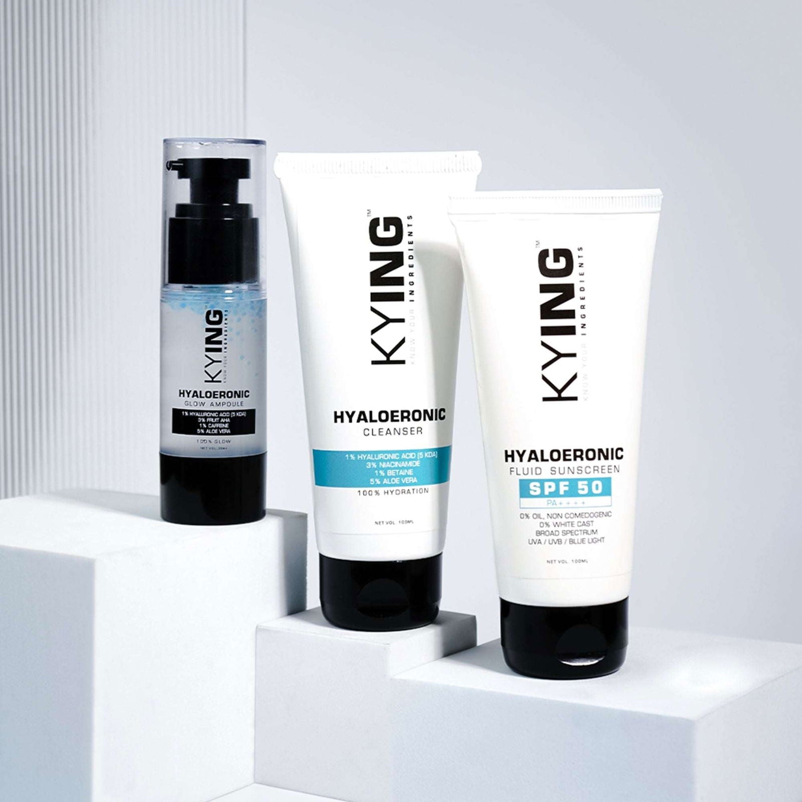#Kying #knowyouringredients #hyaluronicacid #cleanser #facewash #kyingcleanser #kyingmoisturizer #kyingserum #koreaserum #koreanbeuty #hyaluronic