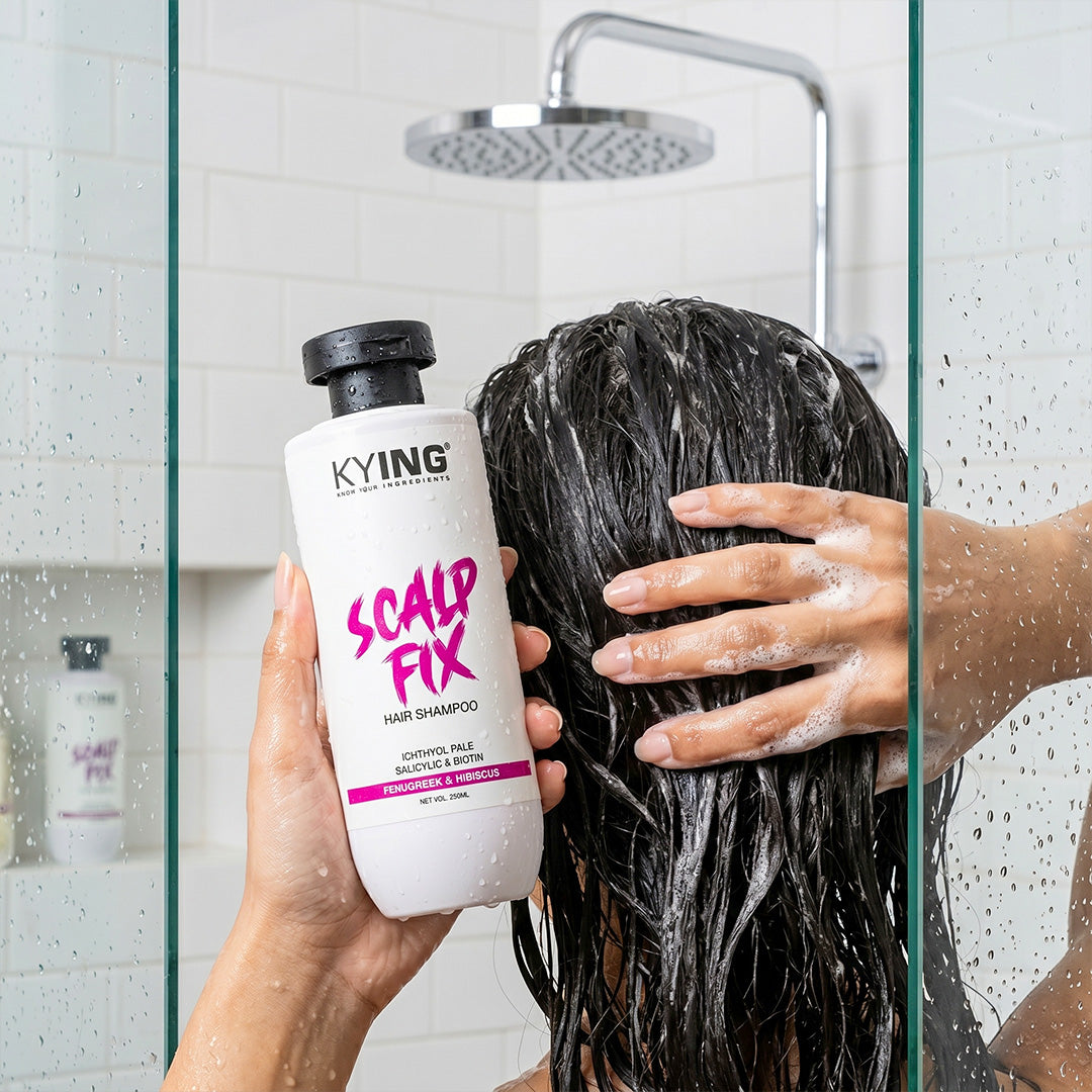 KYING® Scalp Fix Hair Shampoo | Controls Dandruff, Itchy & Flaky Scalp - 250ml