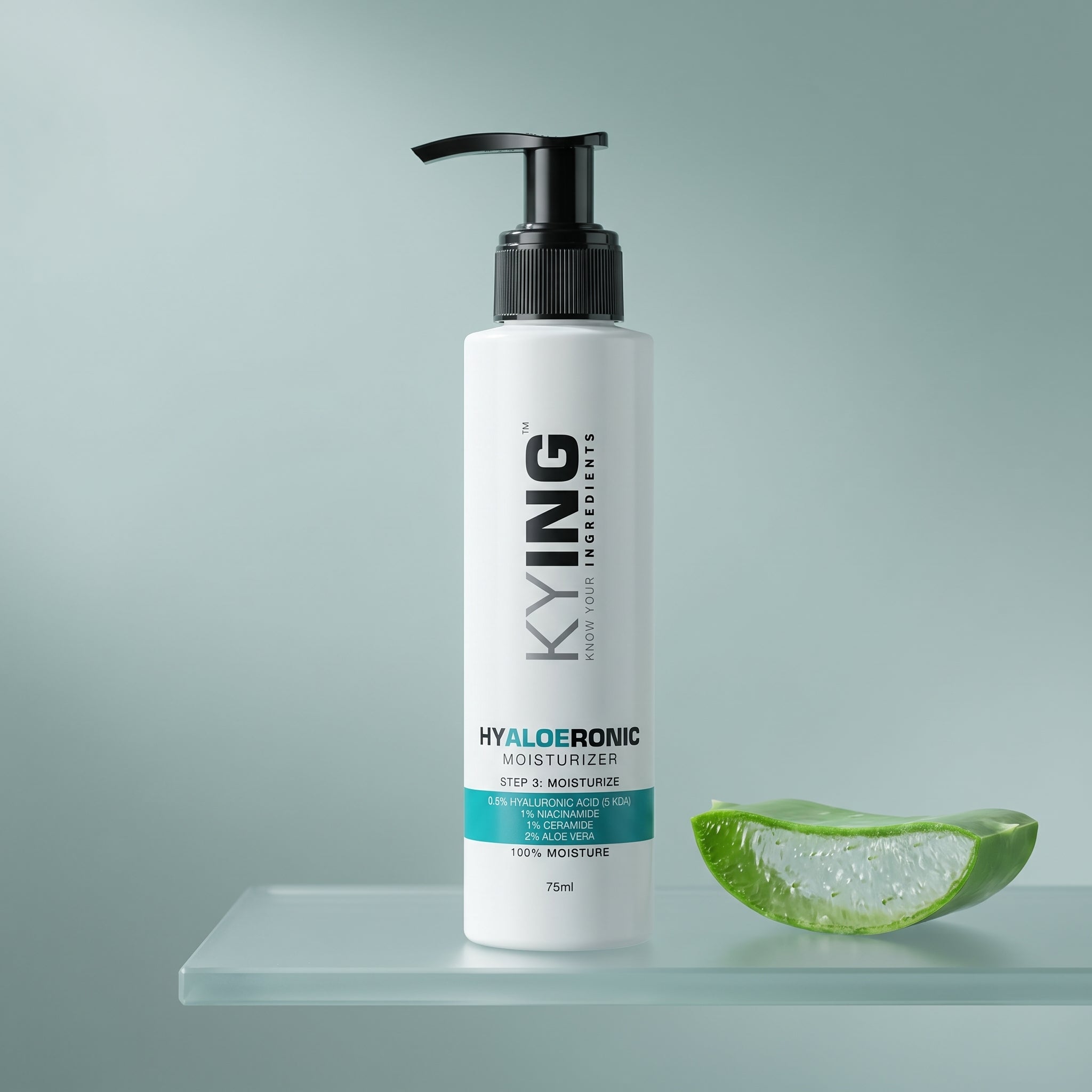 KYING® Hyaloeronic Moisturizer, 75ml - Lightweight Hydration