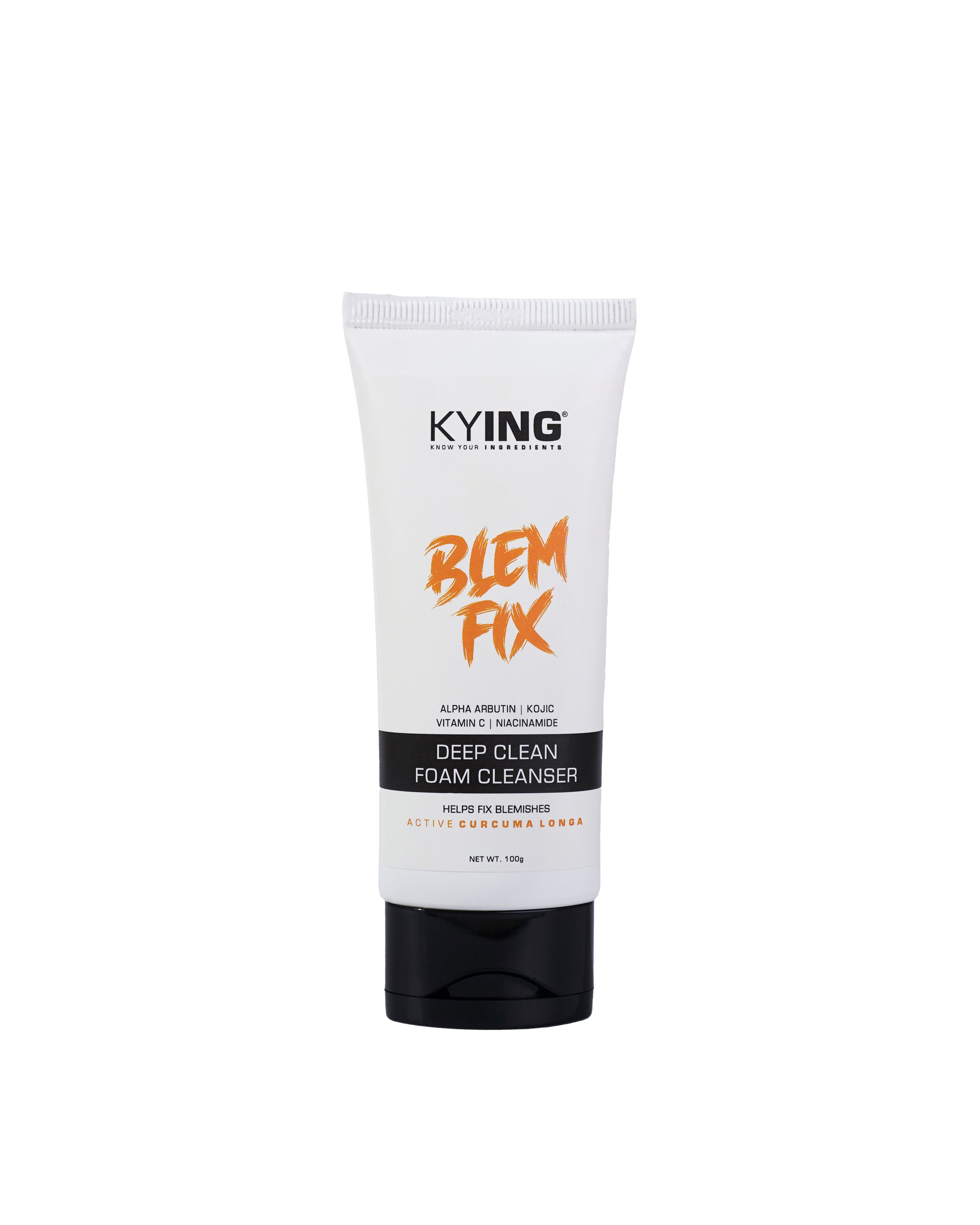 KYING BlemFix Face Cleanser | Removes Blemishes & Dark Spots | Deep Cleansing Face Wash