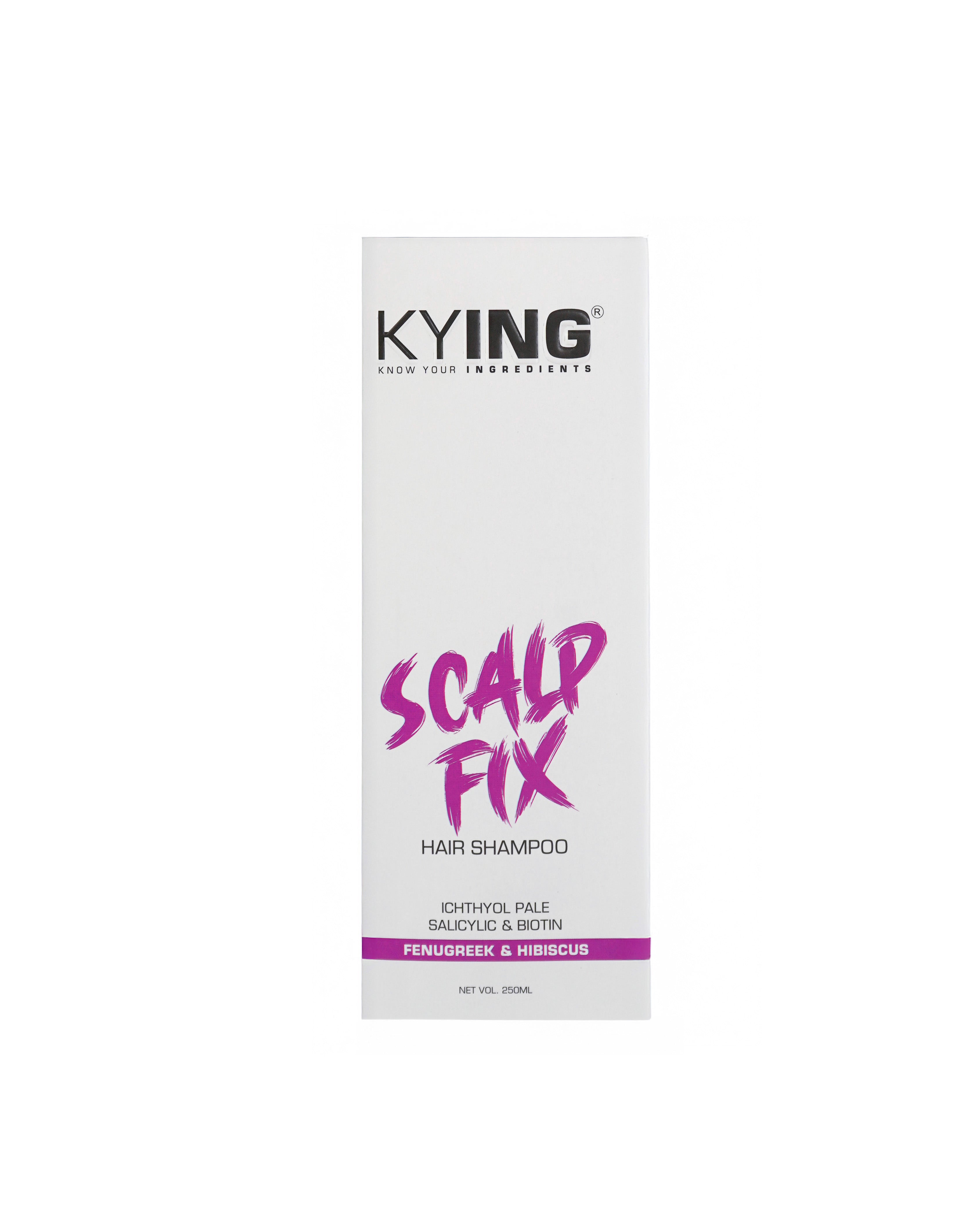 KYING Scalp Fix Hair Shampoo | Controls Dandruff, Itchy & Flaky Scalp - 250ml