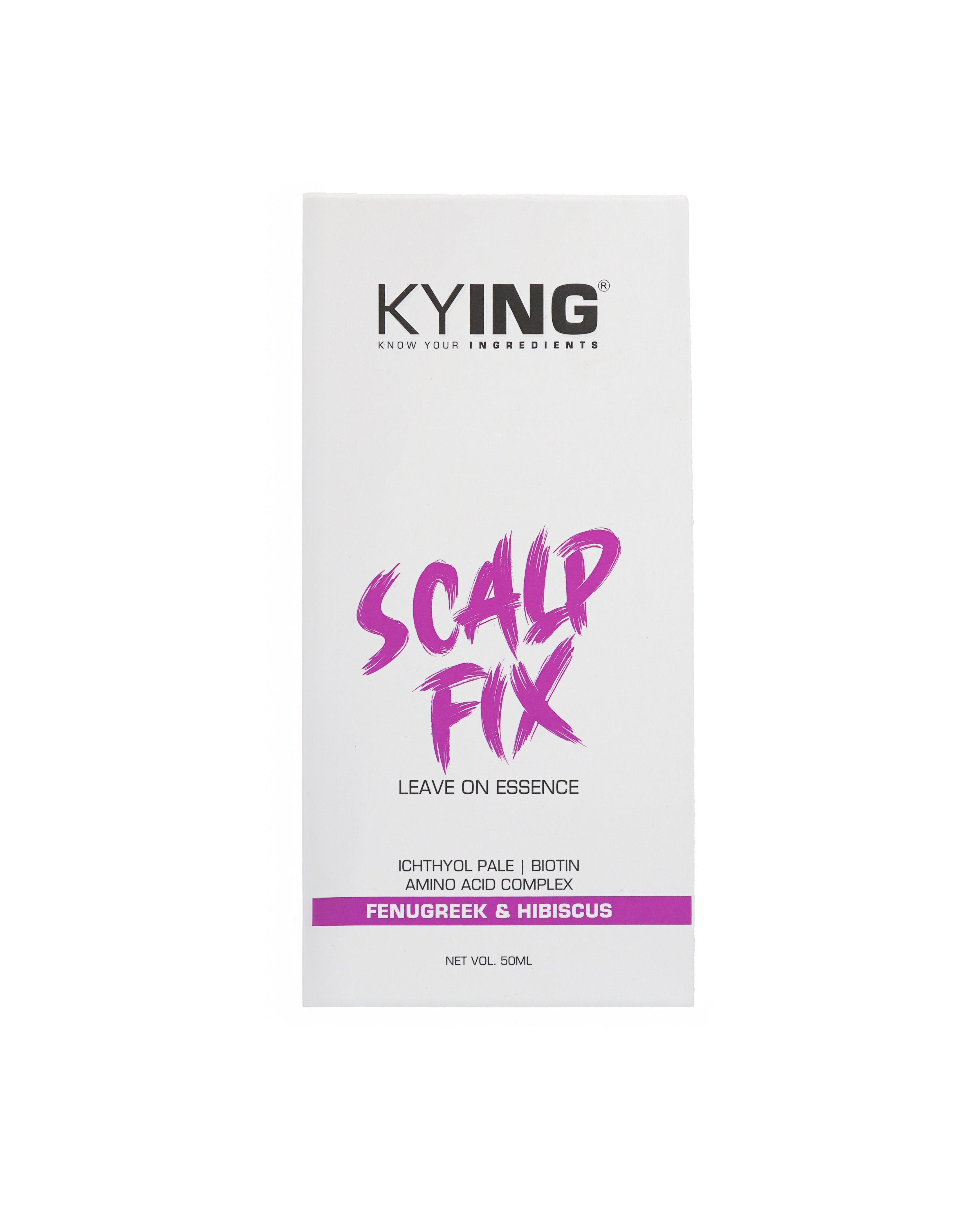 KYING Scalp Fix Leave-On Essence | For Nourishing Care & Anti-Dandruff Serum | Paraben Free - 50ml