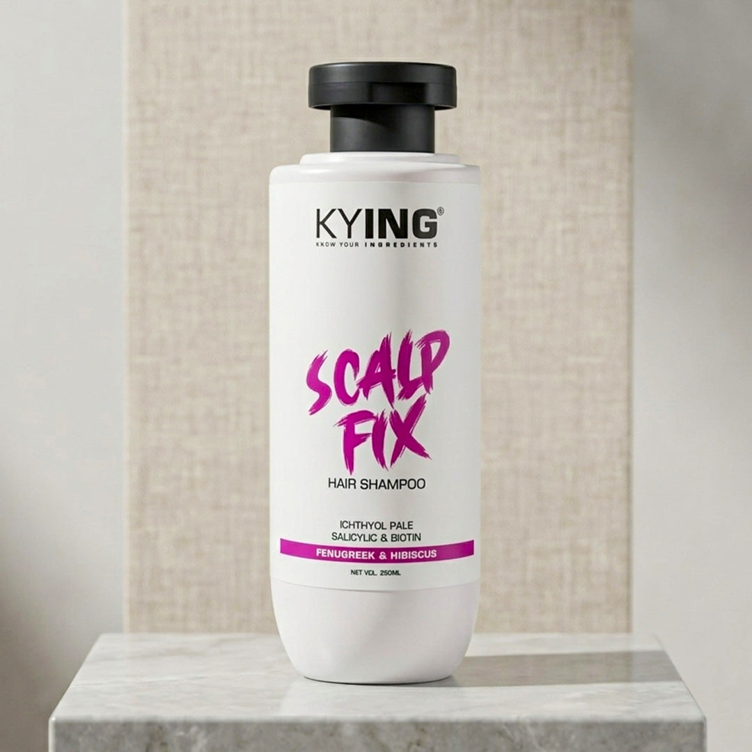 KYING® Scalp Fix Hair Shampoo | Controls Dandruff, Itchy & Flaky Scalp - 250ml