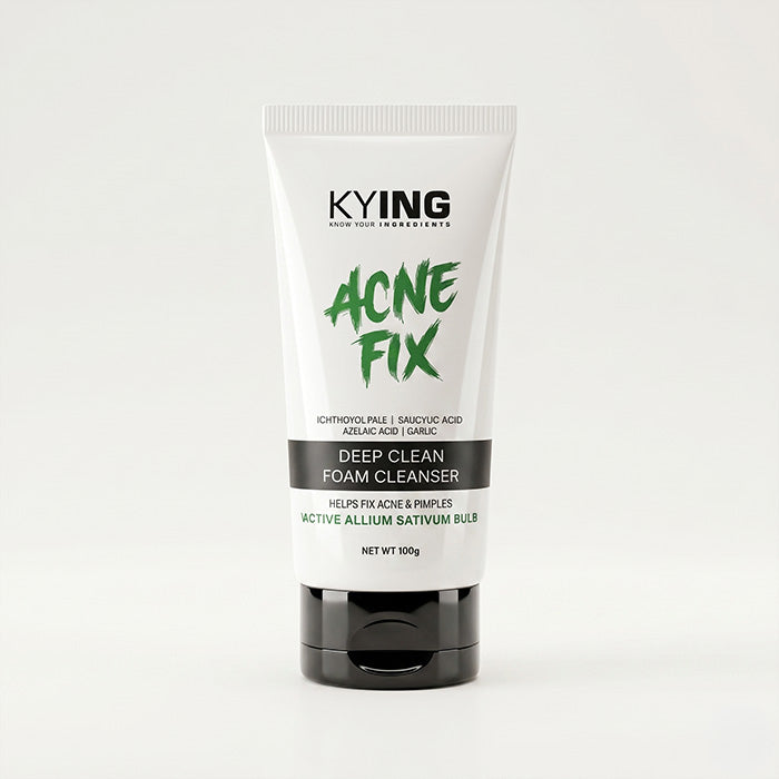 KYING® Acne Fix Face Cleanser | Helps To Fix Acne & Pimple | Deep Cleansing Face Wash - (100 ml)