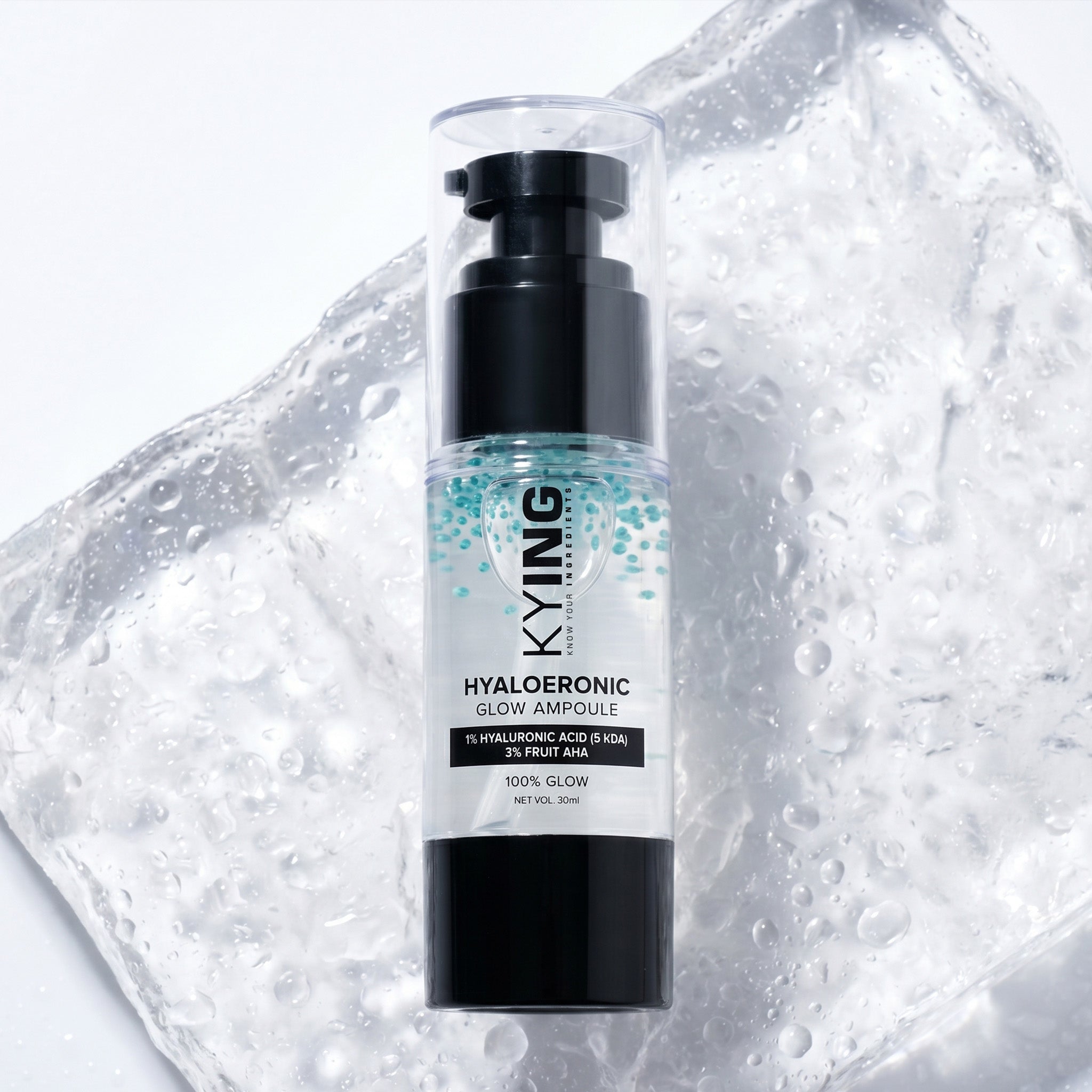 KYING® Hyaloeronic Glow Ampoule Serum (Korean Beauty), 30ml